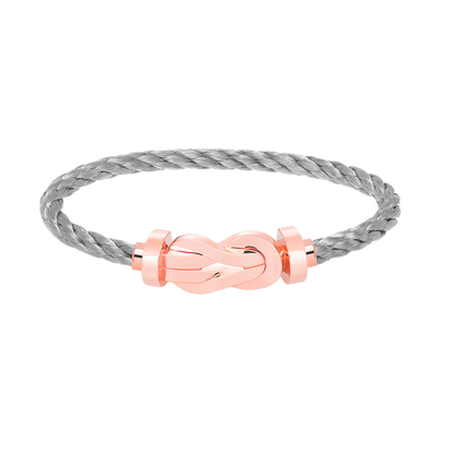 [Everoly JW]CHANCE LARGE 8 FIGURE BUCKLE NO DIAMOND BRACELET ROSE GOLD