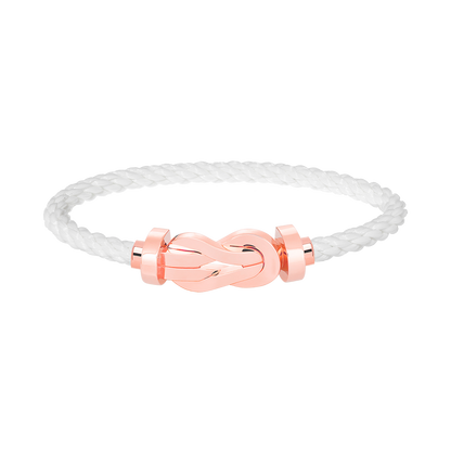 [Everoly JW]CHANCE LARGE 8 FIGURE BUCKLE NO DIAMOND BRACELET ROSE GOLD