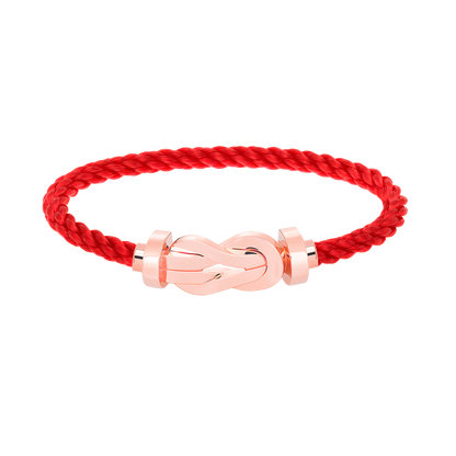 [Everoly JW]CHANCE LARGE 8 FIGURE BUCKLE NO DIAMOND BRACELET ROSE GOLD