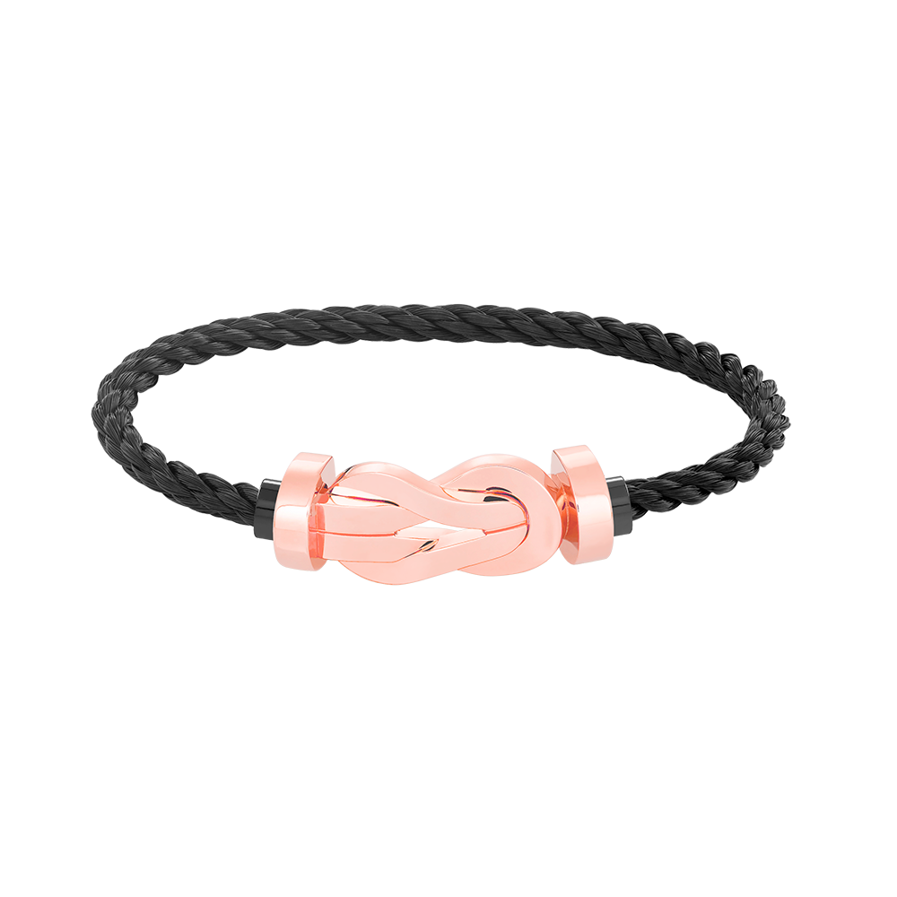 [Everoly JW]CHANCE LARGE 8 FIGURE BUCKLE NO DIAMOND BRACELET ROSE GOLD