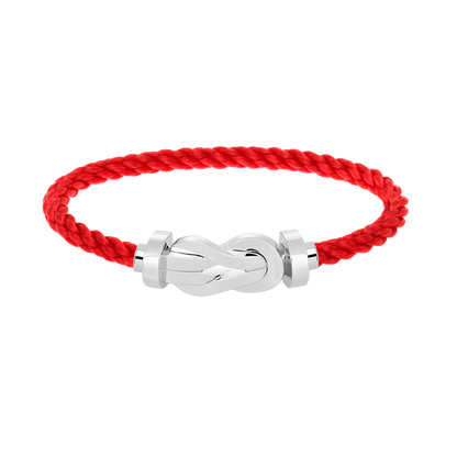 [Everoly JW]CHANCE LARGE 8 FIGURE BUCKLE NO DIAMOND BRACELET SILVER