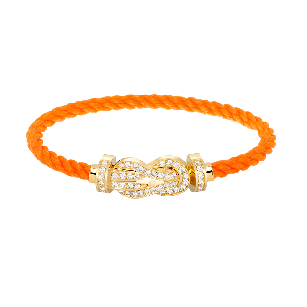 [Everoly JW]CHANCE LARGE 8 FIGURE BUCKLE FULLDIAMOND BRACELET GOLD