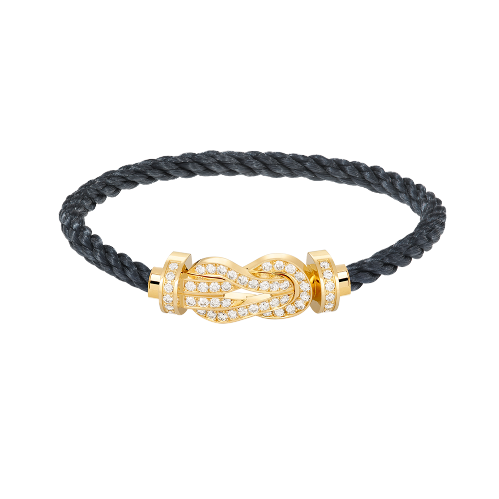 [Everoly JW]CHANCE LARGE 8 FIGURE BUCKLE FULLDIAMOND BRACELET GOLD