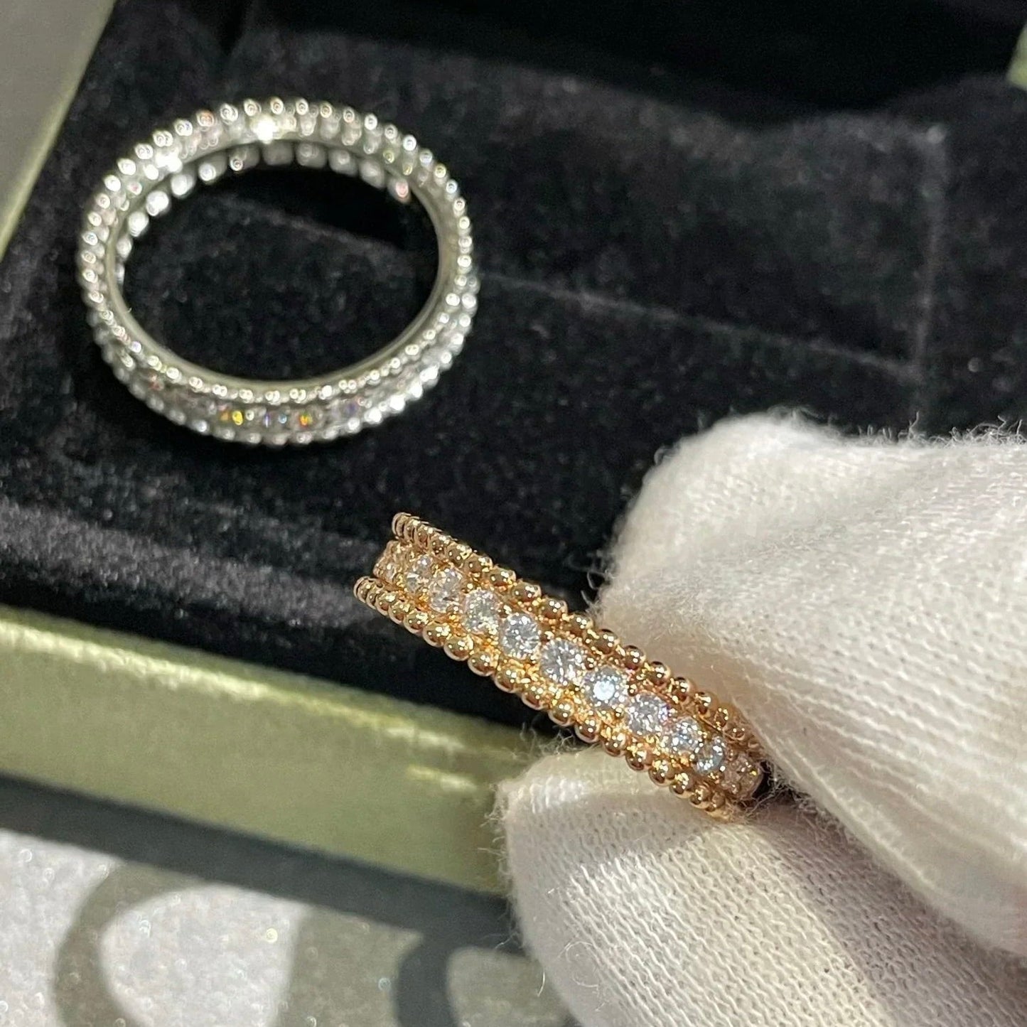 [Everoly JW]PERLEE DIAMANT SILBERRING