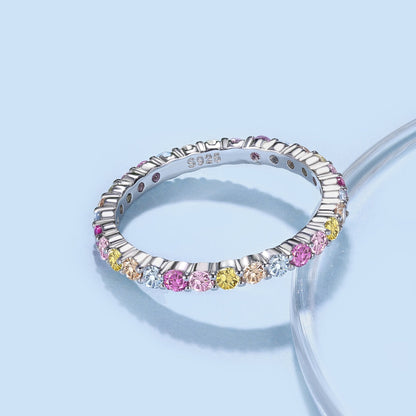 [Everoly JW]Elegant Vivid Round Cut Daily Ring