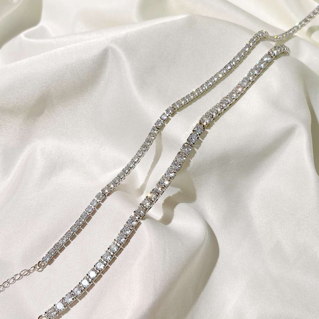 [Everoly JW]Elegant Tennis Chain Necklace
