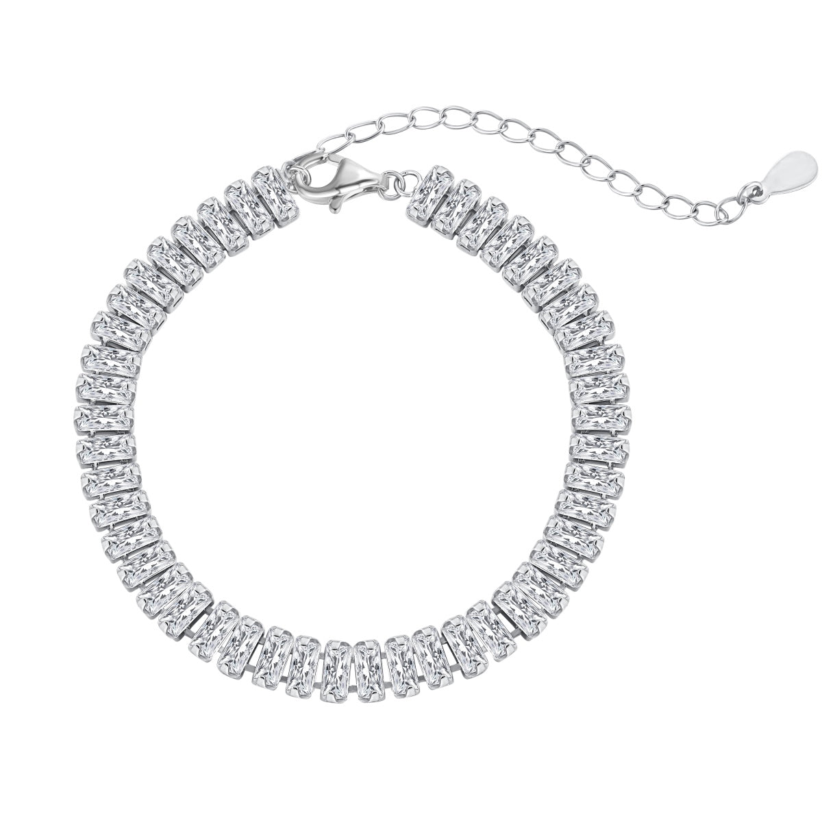 [Everoly JW]Exquisite Emerald Cut Daily Bracelet