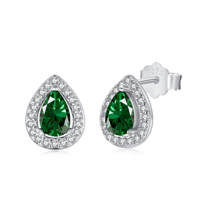 [Everoly JW]Luxurious Water Drop Shape Earrings