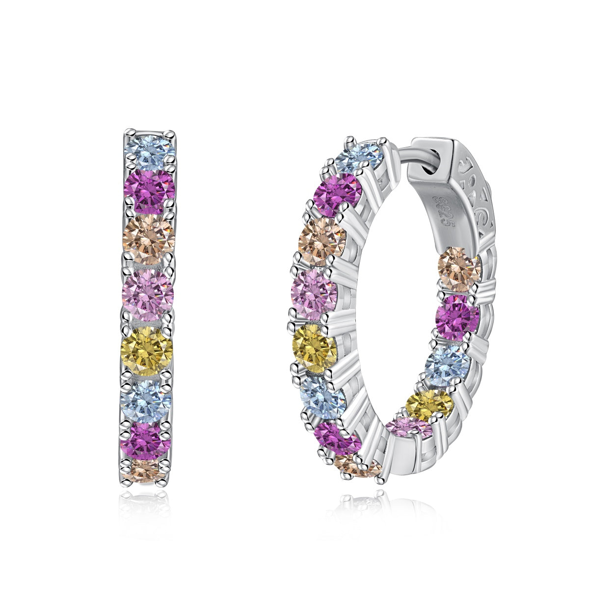 [Everoly JW]Unique Round Cut Daily Earrings