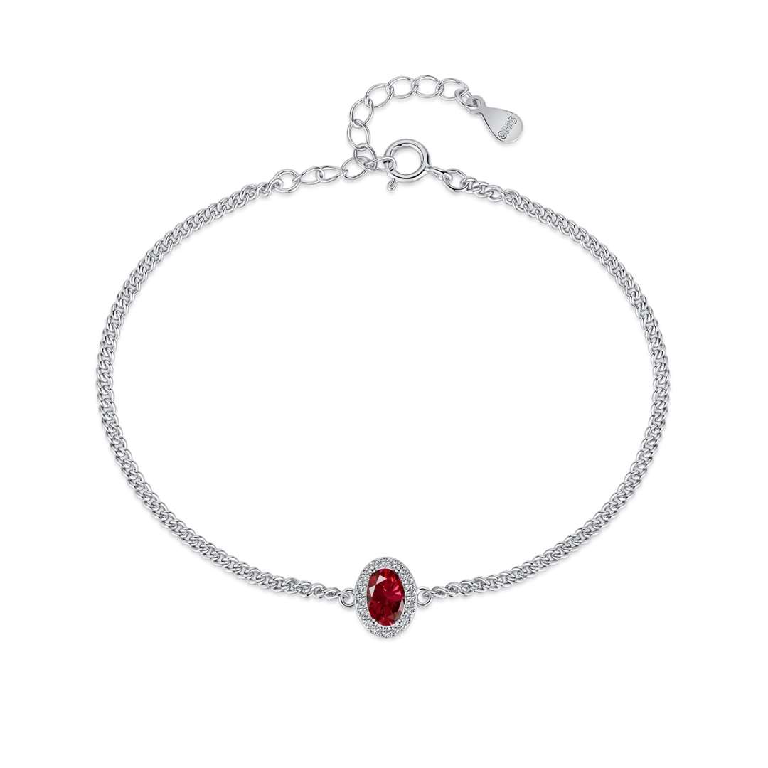 [Everoly JW]Exquisite Oval Shape Bracelet