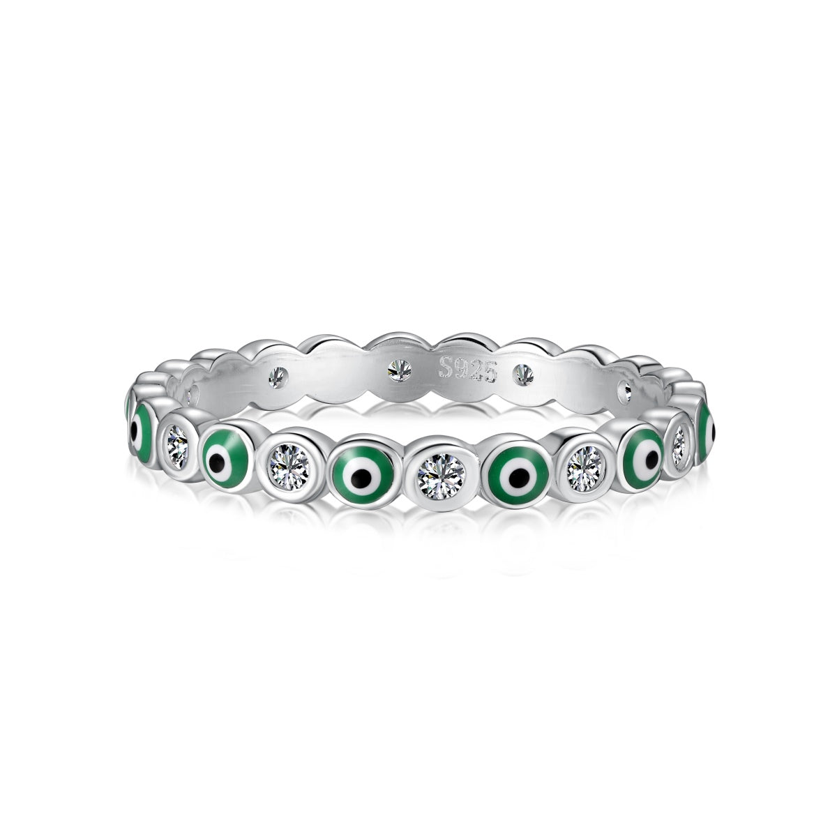 [Everoly JW]Sparkling Vibrant Round Shape Daily Ring