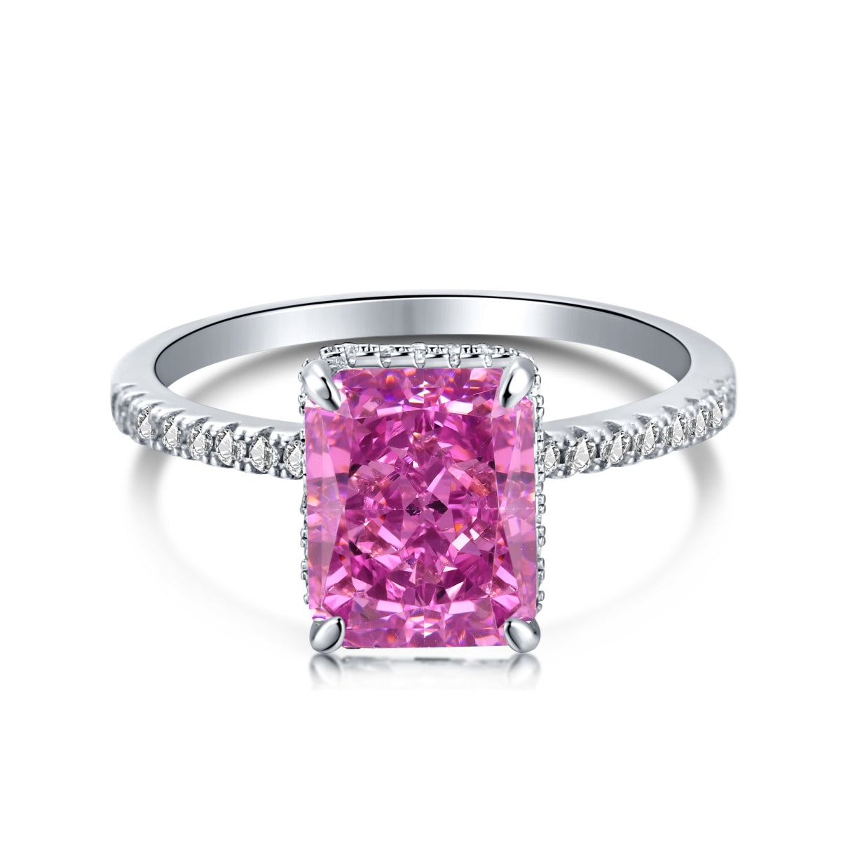 [Everoly JW]4.0 Carat Luxurious Engagement Ring