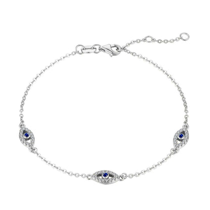 [Everoly JW]Evil Eye Shape Pendent Necklace