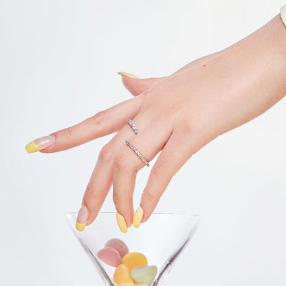 [Everoly JW]Dainty Ebullient Round Cut Daily Ring