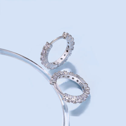 [Everoly JW]Radiant Colorful Round Cut Earrings