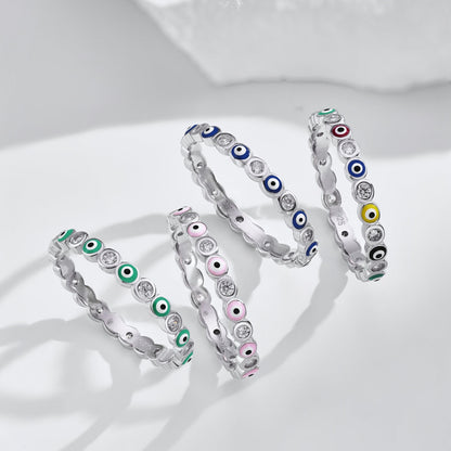 [Everoly JW]Sparkling Vibrant Round Shape Daily Ring