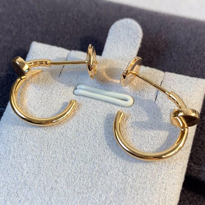 [Everoly JW]JUSTE EARRINGS PINK GOLD