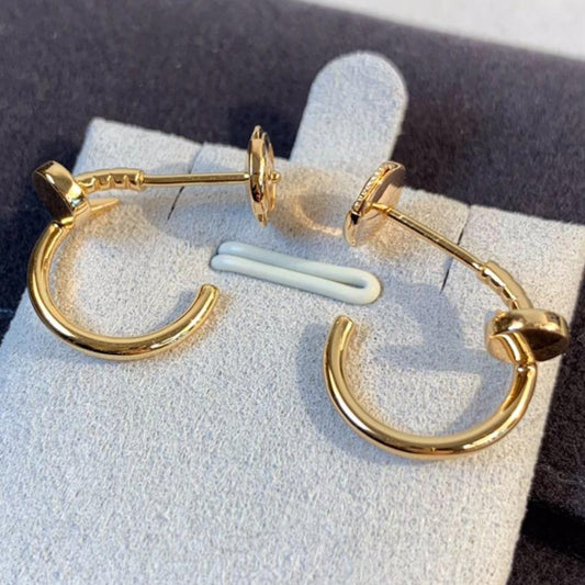 [Everoly JW]JUSTE EARRINGS PINK GOLD