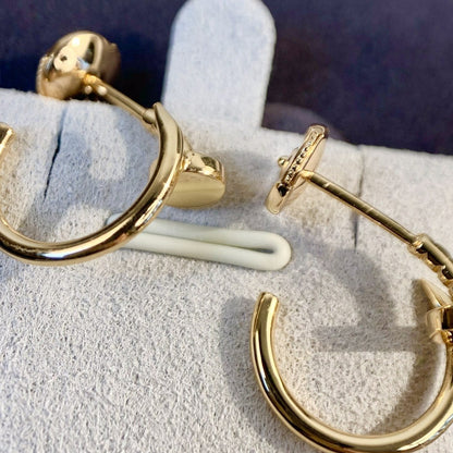 [Everoly JW]JUSTE EARRINGS PINK GOLD