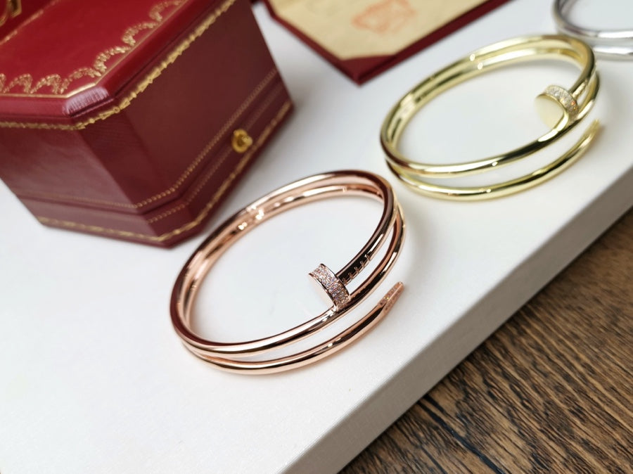 [Everoly JW]JUSTE BRACELET 3.5MM DOUBLE ROW DIAMOND