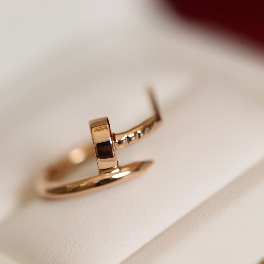 [Everoly JW]JUSTE EARRINGS PINK GOLD