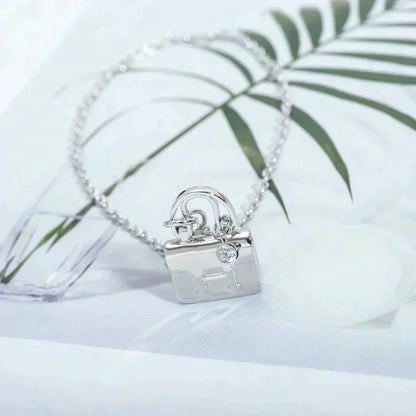 [Everoly JW]アミュレットペンダント シルバーネックレス
