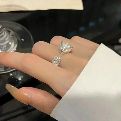 [Everoly JW]PANTHERE 5.5MM ALL DIAMOND RING