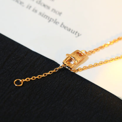 [Everoly JW]STAR AND SUN DIAMOND PINK GOLD NECKLACE