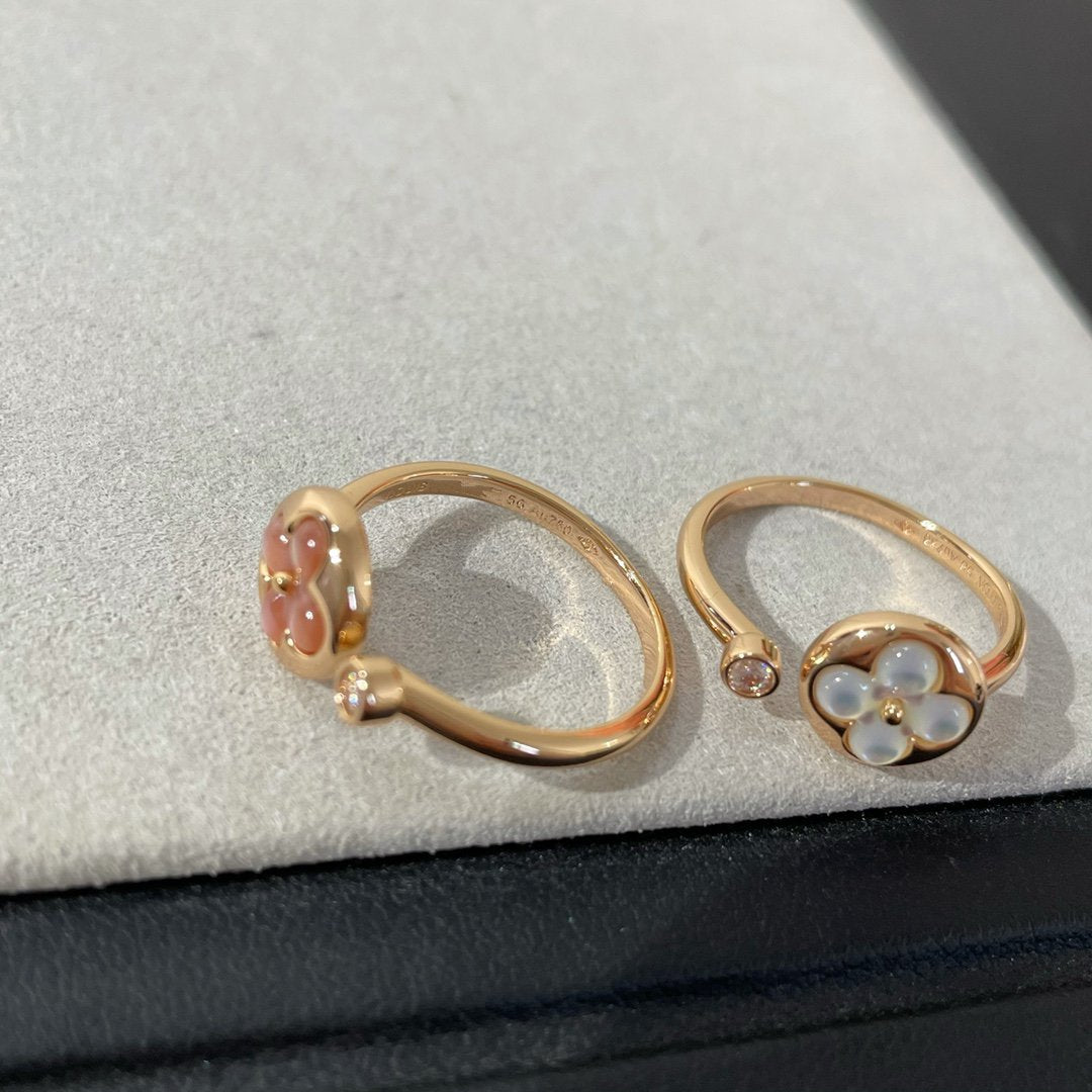 [Everoly JW]SUN 1 DIAMANT ROSA MOP RING
