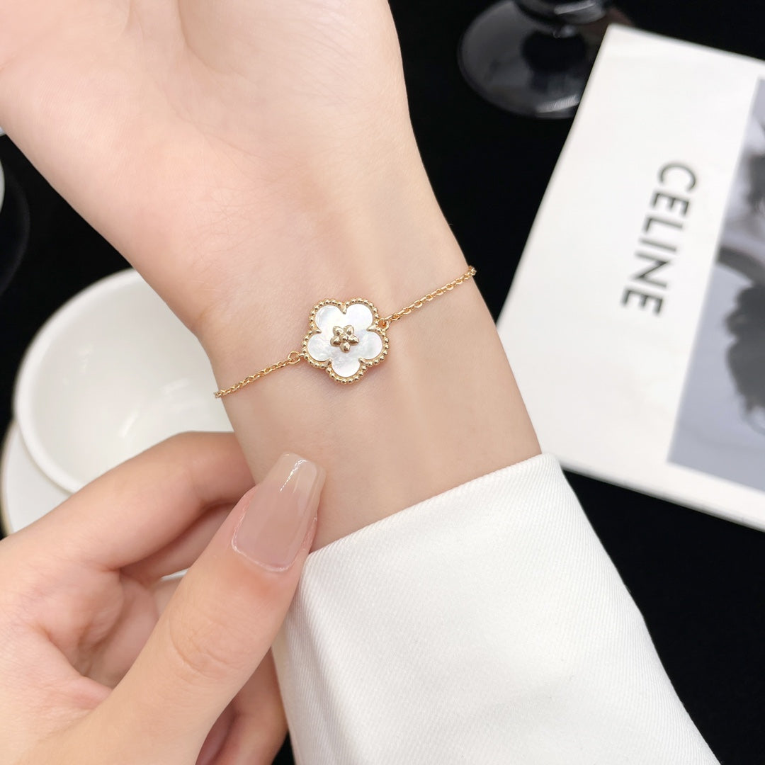 [Everoly JW] GLÜCKLICHES FRÜHLINGSARMBAND AUS ROSÉGOLD