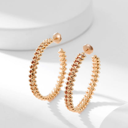 [Everoly JW]CLASH HOOP EARRINGS