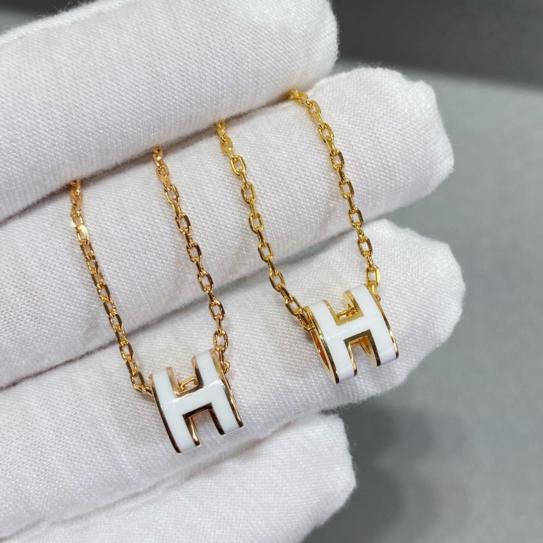 [Everoly JW]MINI POP H NECKLACE