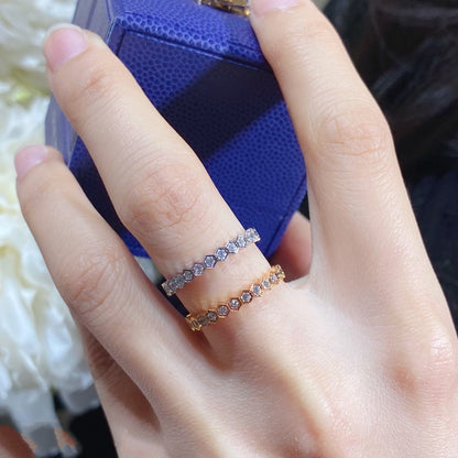[Everoly JW]BEE LOVE DIAMOND PAVED SMALL RING