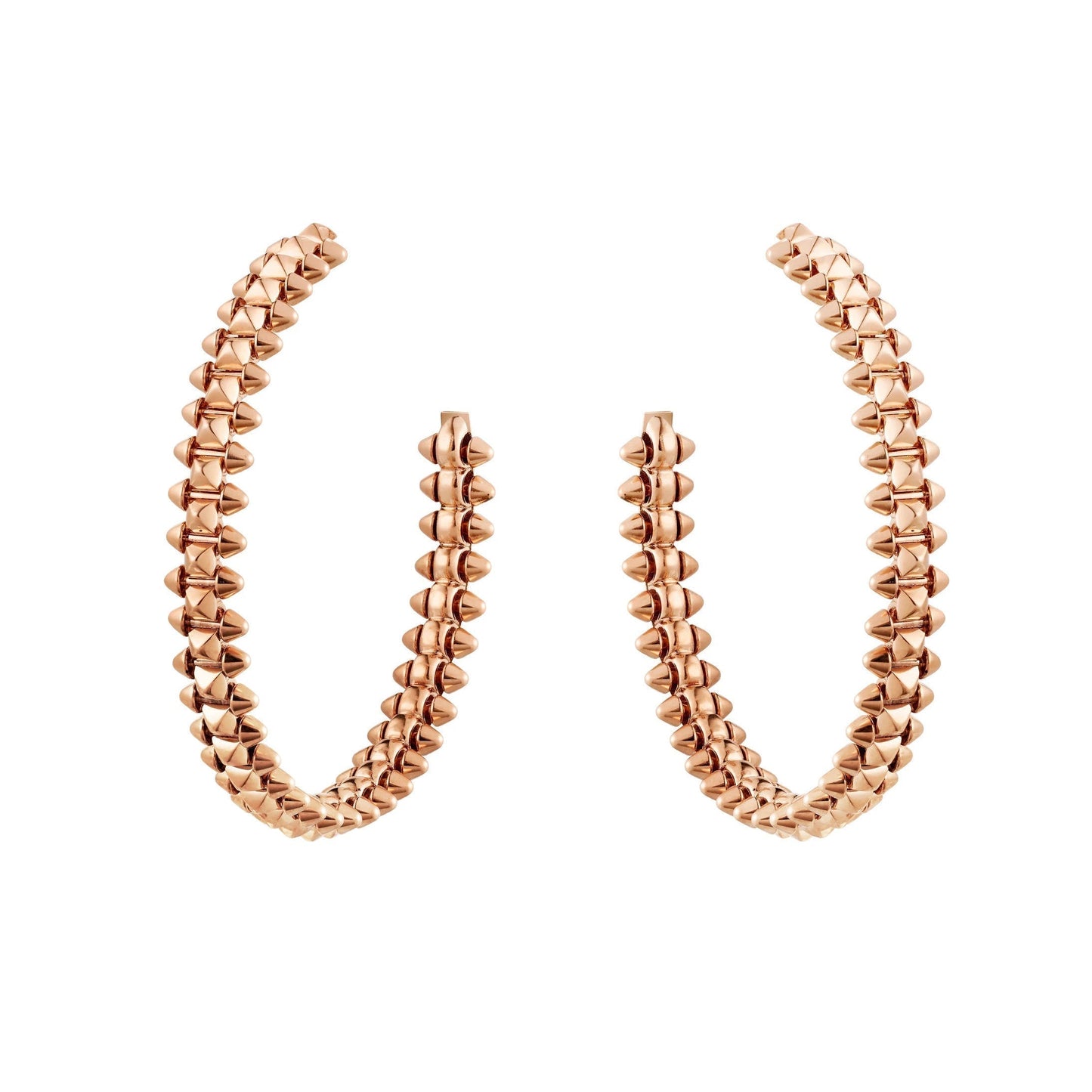 [Everoly JW]CLASH LARGE HOOP EARRINGS