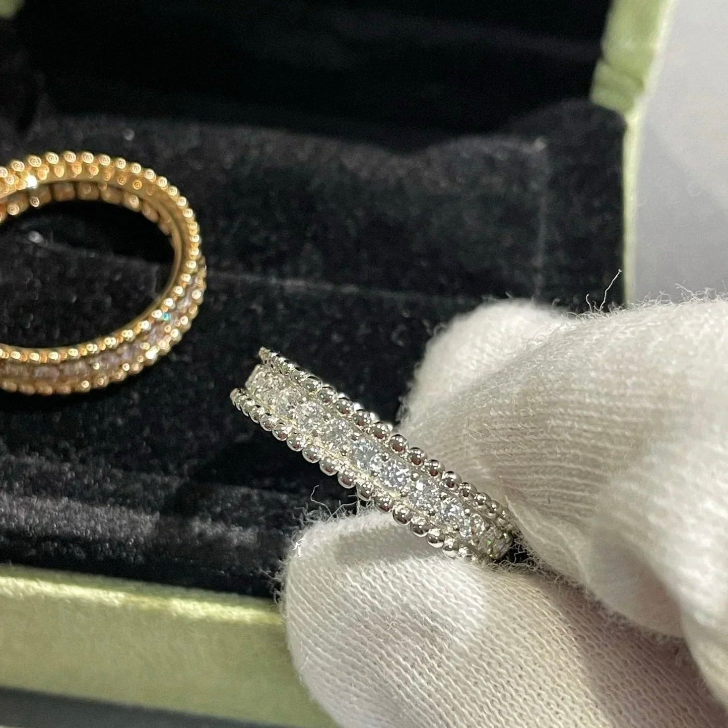 [Everoly JW]PERLEE DIAMANT SILBERRING