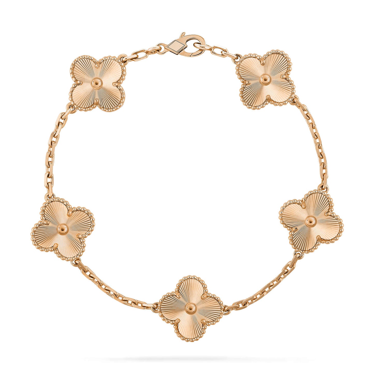 [Everoly JW]  CLOVER 5 MOTIF LASER BRACELET COLLECTION