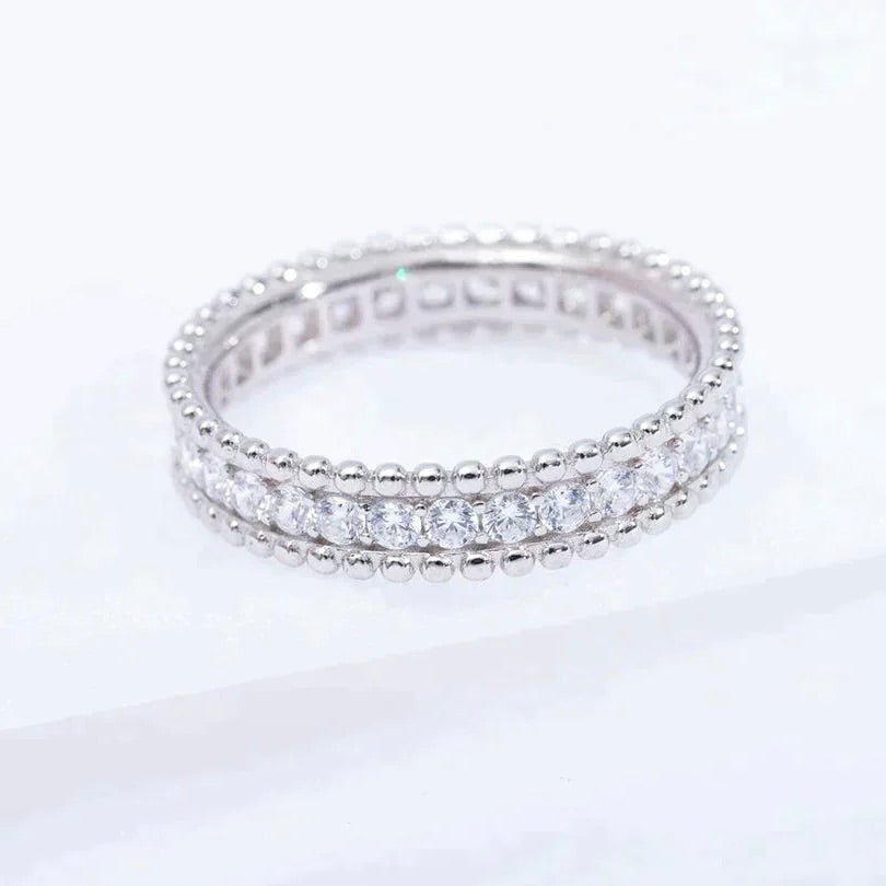 [Everoly JW]PERLEE DIAMANT SILBERRING