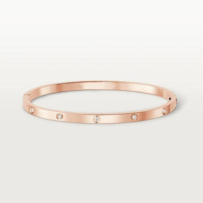 [Everoly JW]LOVE BRACELET 3.65MM 10 DIAMONDS