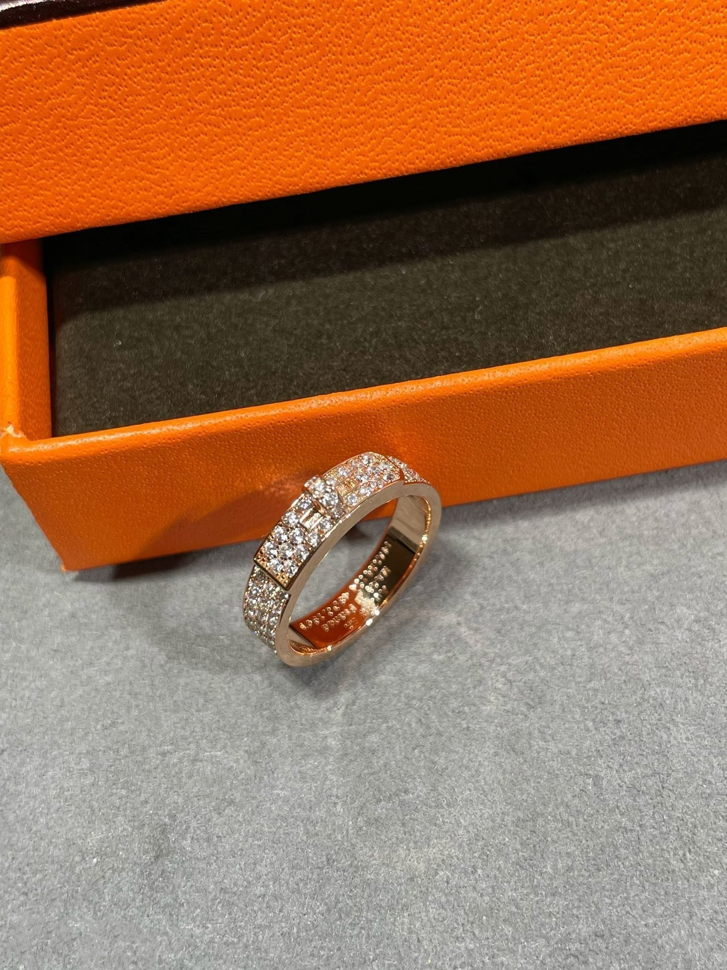 [Everoly JW]KELLY ROSÉGOLD DIAMANTRING