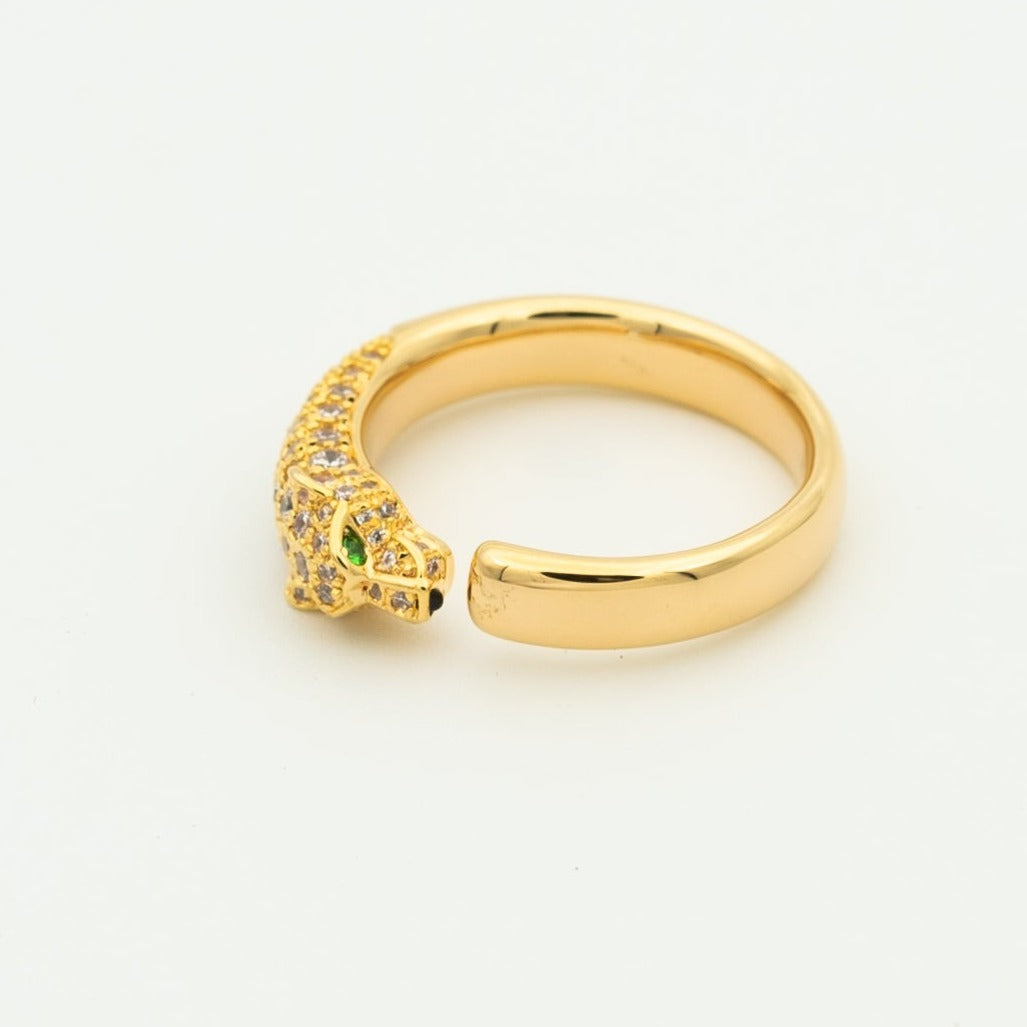 [Everoly JW] PANTHERE RING DIAMANT 7,3 MM 