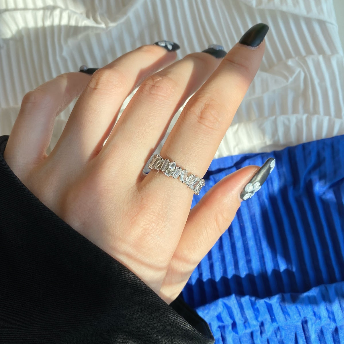 [Everoly JW]Delicate Multi Shape Tennis Ring