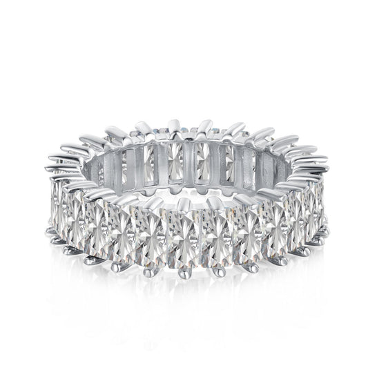 [Everoly JW]Unique Colorful Radiant Cut RIng
