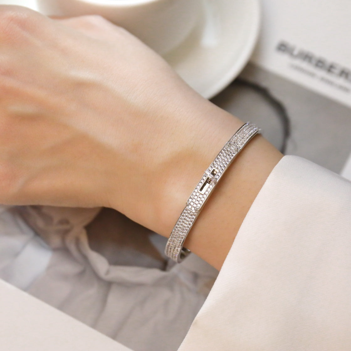 [Everoly JW]KELLY ARMBAND MIT DIAMANTEN 