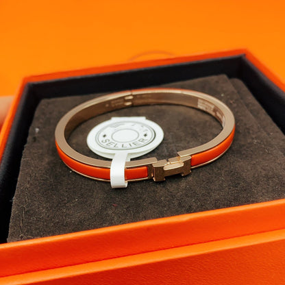 [Everoly JW]クラシック HM クリック レッド 8mm エナメルブレスレット