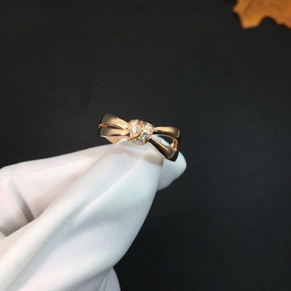 [Everoly JW]LIENS RING PINK GOLD DIAMOND