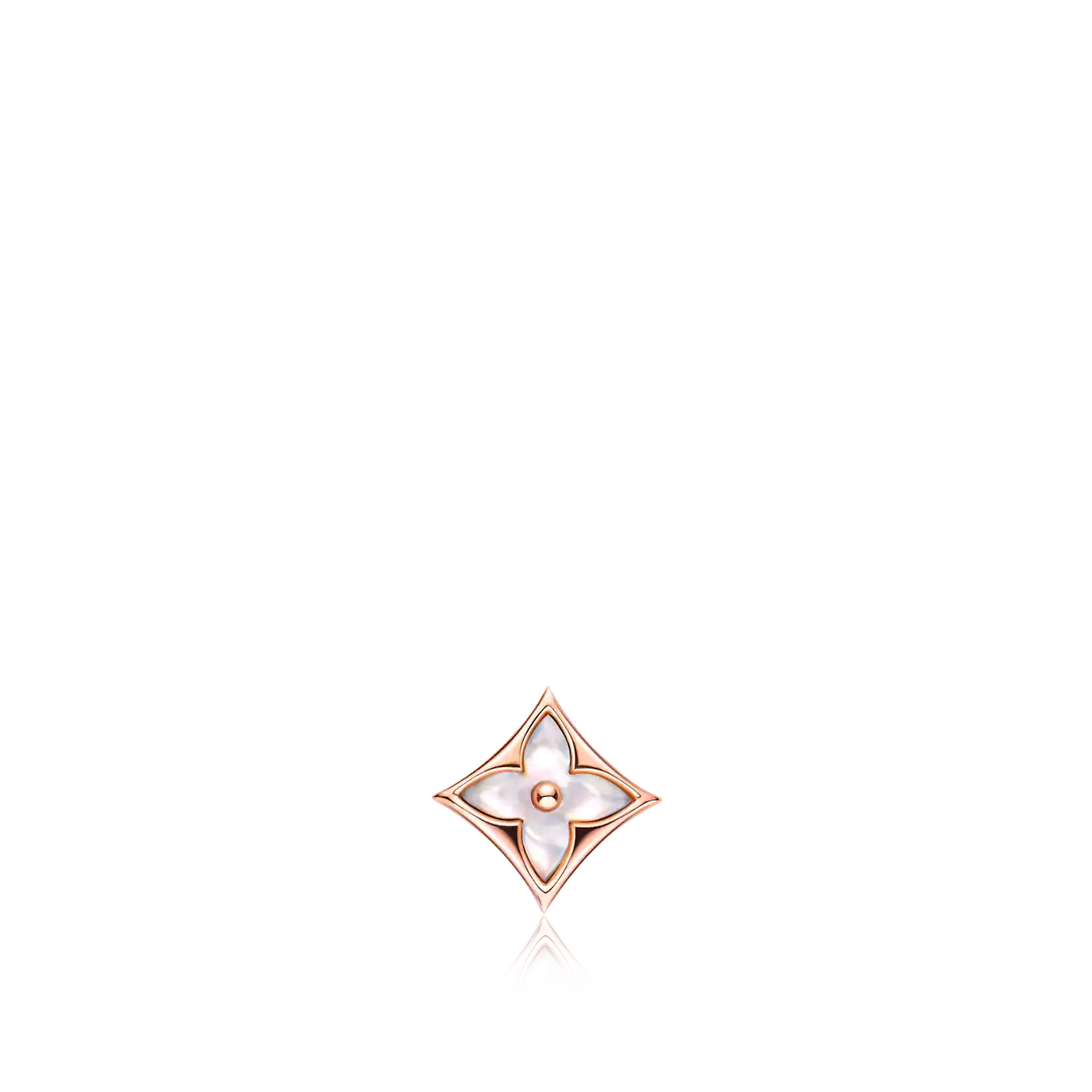 [Everoly JW] STAR MOP ROSA GOLD OHRRINGE