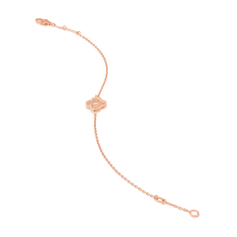 [Everoly JW]CLOVER SINGLE FLOWER BRACELET