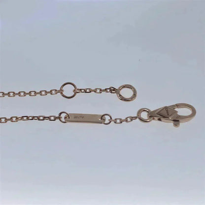 [Everoly JW]CLOVER WHITE MOP SINGLE FLOWER BRACELET