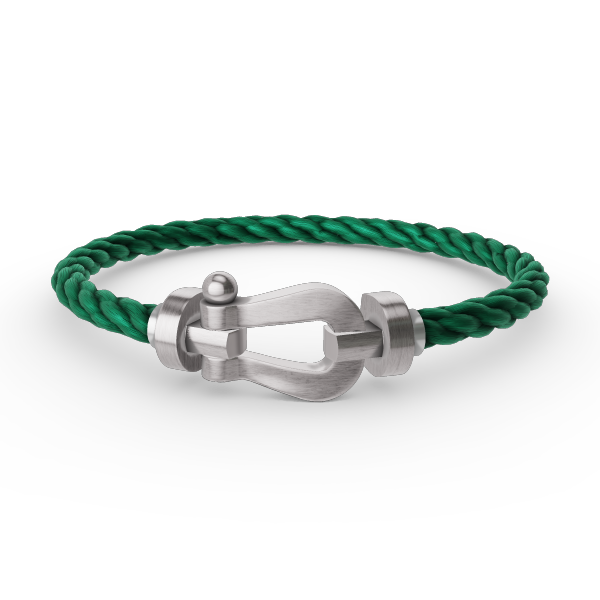 [Everoly JW]FORCE LARGE HORSESHOE NO DIAMOND BRACELET SILVER